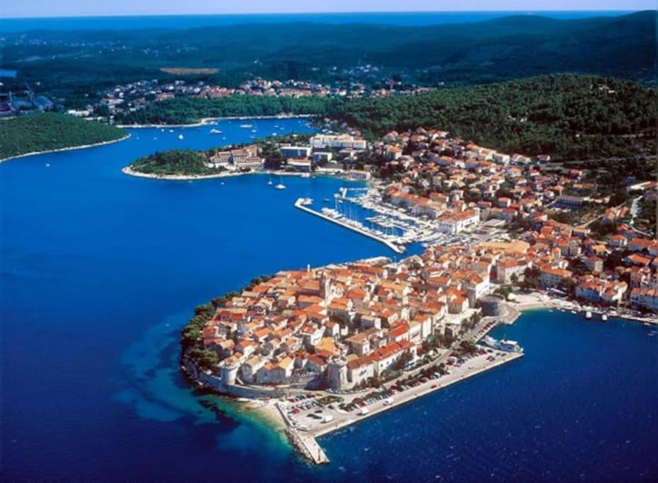 Charming House Ruza In Korcula Town Villa Bagian luar foto